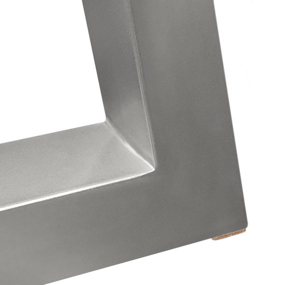 Опора для столу з металу 600×100mm, H=730mm (профільна труба: 40x40mm) Сірий | Зображення 2