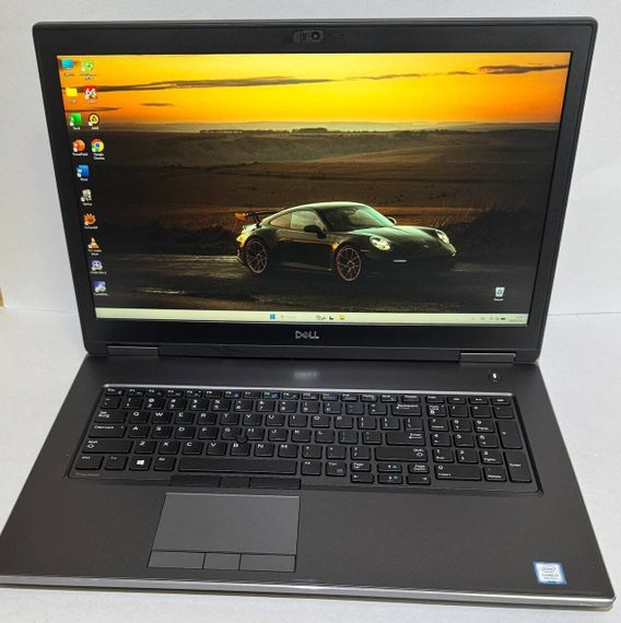 Мобильная рабочая станция Dell Precision 7740 / 17.3" (1920x1080) IPS / Intel Core i7-9850H (6 (12) ядра по 2.6 - 4.6 GHz) / 32 GB DDR4 / 512 GB SSD / nVidia Quadro RTX 3000, 6 GB GDDR6, 192-bit / WebCam б/у | Зображення 1