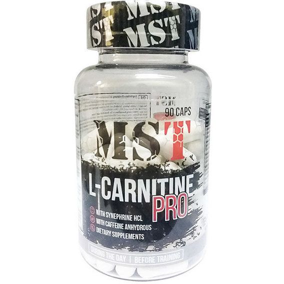 Жироспалювач для спорту MST Nutrition L-Carnitine Pro 90 Caps