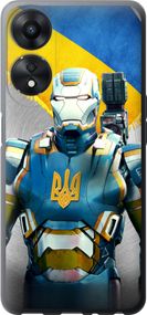 Чехол на Oppo A58 5G Украинский киборг "980u-2950-17620"