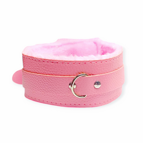 БДСМ нашийник «Soft hugs», колір рожевий Sex Aura