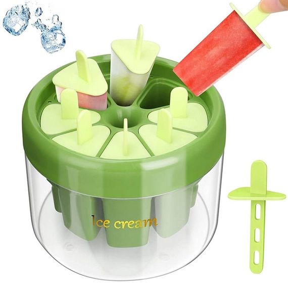 Форма для мороженого (8 порций), ICE CREAM MOLD / Формочка для приготовления мороженого на палочке