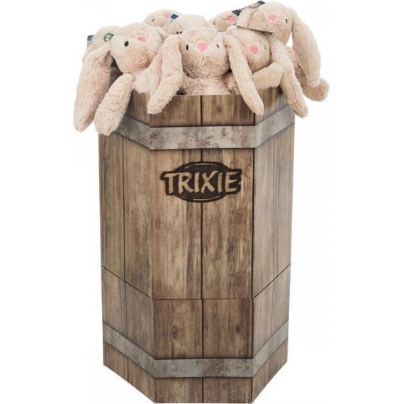 Іграшка Trixie для собак Зайчик з пискавкою плюшевий 38 см | Зображення 1