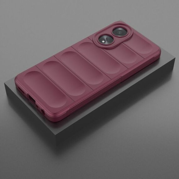 Чохол силіконовий MagCase для Oppo A58 колір Виний | Зображення 1