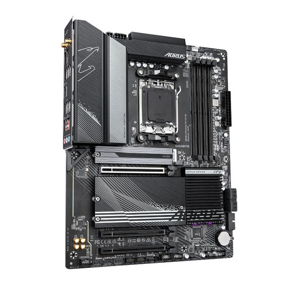 Материнская плата GIGABYTE B650 A ELITE AX V2 sAM5 B650 4xDDR5 M.2 Wi-Fi BT HDMI DP ATX B650_A_ELITE_AX_V2 | Зображення 1