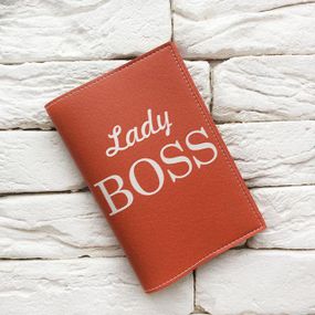 Обложка на паспорт Ledy Boss (красный)