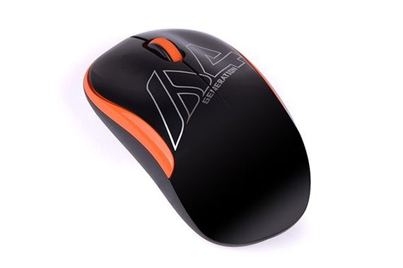 Миша комп'ютерна бездротова A4Tech G3-300N Orange помаранчева | Зображення 4