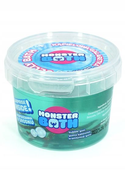 Желе для ванны с игрушкой Monster Bath Bubble Gum 100 г