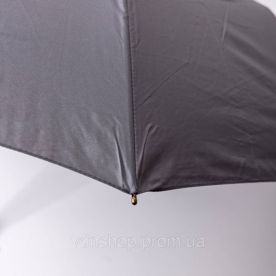 Парасолька автоматична з дерев'яною ручкою класична з поліестеру діаметр 116 см Сірий HP-23-8G | Зображення 2