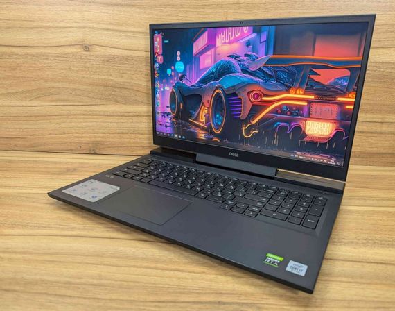 Игровой ноутбук Dell G7 7700 / 17.3" (1920x1080) IPS / Intel Core i7-10750H (6 (12) ядер по 2.6 - 5.0 GHz) / 16 GB DDR4 / 512 GB SSD / nVidia GeForce RTX 2070, 8 GB GDDR6, 256-bit / WebCam / HDMI / Windows 10 б/у + Подарок Беспроводная мышь / USB | Зображення 4