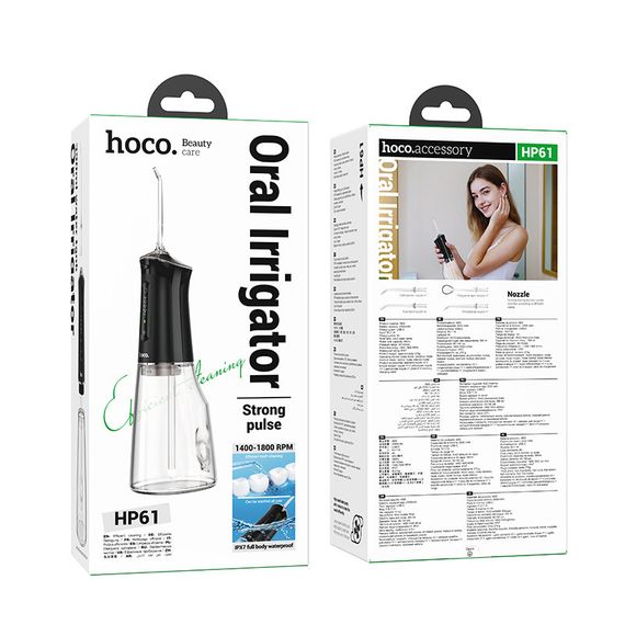 Іригатор для порожнини рота Hoco HP61 with large-capacity Black | Зображення 4