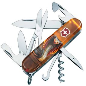 Ніж Victorinox Swiss Army Climber Zodiac. Полум’яна кобра