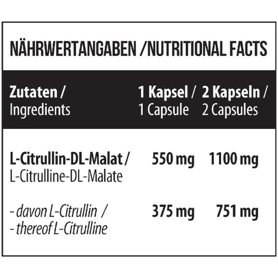 Цитрулін для спорту MST Nutrition L-Citrulline 120 Caps | Зображення 1