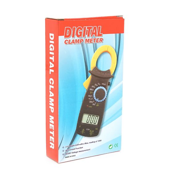 Токові кліщі-мультиметр ANENG DT3266F. Вимірювання: V DC, V AC, A AC, Ω | Зображення 1