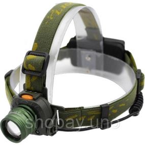 Мощный фонарь для рыбалки Bailong BL 1505-602B SENSOR, Налобный фонарь для электрика BO-30