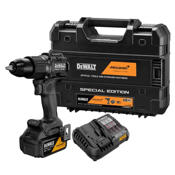 Дрель-шуруповёрт ударная McLaren F1 TEAM SPECIAL EDITION DeWALT DCD86MP1T