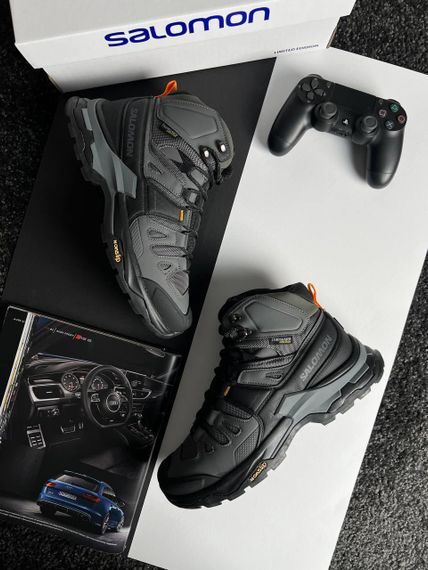 Чоловічі зимові кросівки Salomon Quest 4 GTX Grey Fur  , В'єтнам | Зображення 6