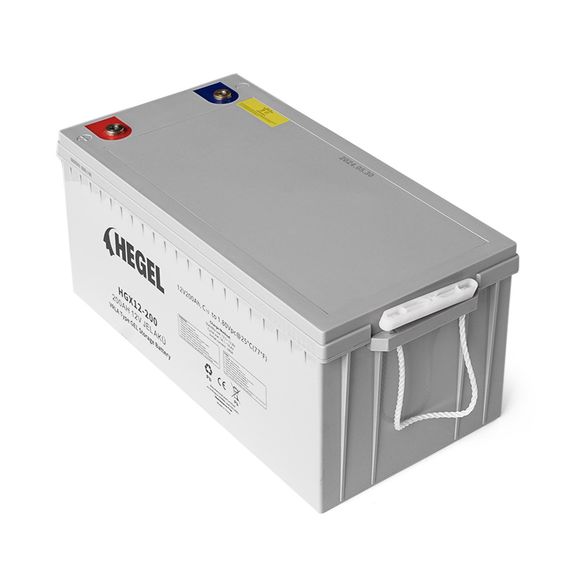 Аккумуляторная батарея HEGEL GEL 200-12 12V 200A h (522x238x223mm),57kg