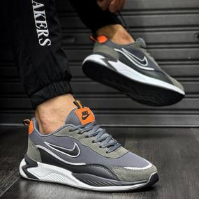 Кросівки демісезонні Nike колір: олива ,сірий