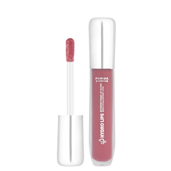 Зволожувальний блиск для губ Parisa Cosmetics Hydro Lips 02 Світло-рожевий