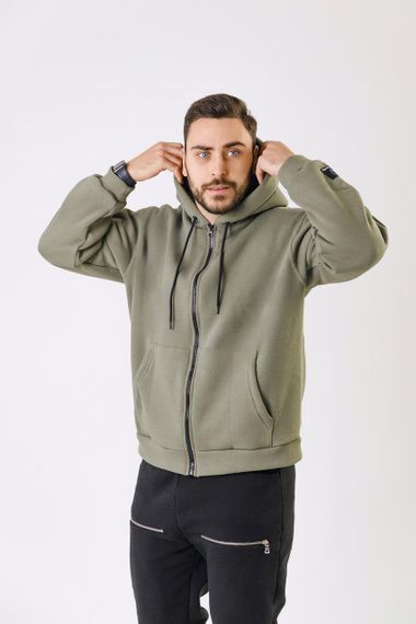 Худі унісекс МА (01) Олива | Зображення 2