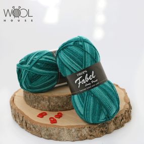 Drops Fabel, 918 - Long print - Emerald city