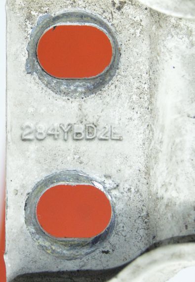 Петля дверей задніх лівих Ford Transit 2000-2014 Петля дверей Форд Транзит 284YBD2E | Зображення 3