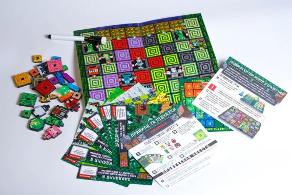 Настольная игра Квест в коробке: Миссия Джунгли (Серия Minecraft) | Зображення 2