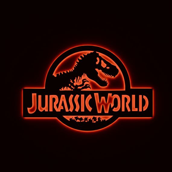 Панно декоративне картина на стіну Парк Юрського періоду LED підсвітка 500х329 acr-p000263 | Зображення 6