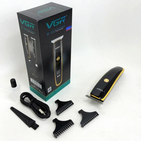 Окантовочная машинка VGR V-966 / Машинка для стрижки мужская / NC-989 Триммер беспроводной | Зображення 3