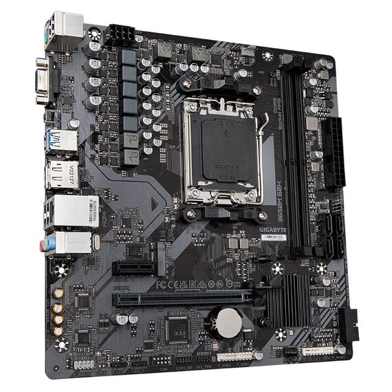 Материнская плата GIGABYTE B650M S2H sAM5 B650 2xDDR5 M.2 HDMI DP mATX B650M_S2H | Зображення 1