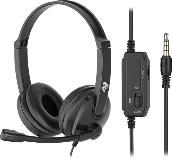 Гарнитура для ПК 2E CH12, On-Ear, 3.5mm / 2*3.5mm (2E-CH12SJ) | Зображення 1