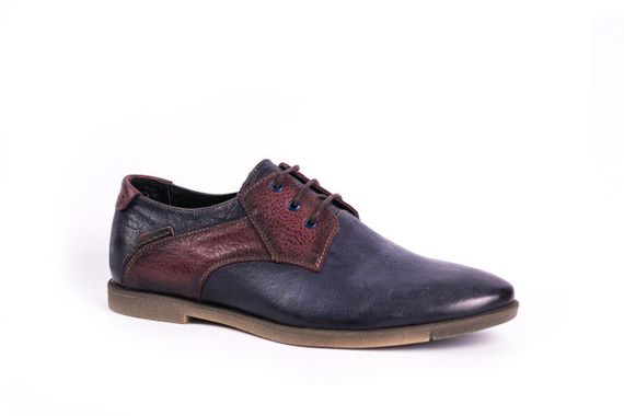 Туфлі синього кольору 45 розмір (на стопу 29,5 см) | Зображення 1