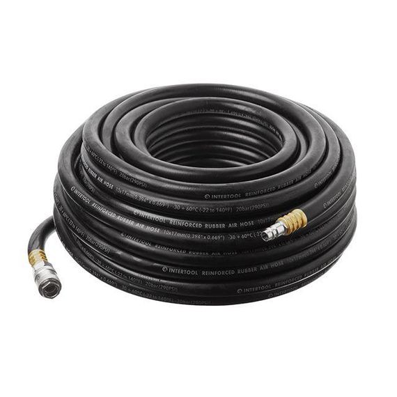 Шланг гумовий повітряний армований STORM, 20 атм, 20 м, 10*17 мм INTERTOOL PT-1735 | Зображення 2