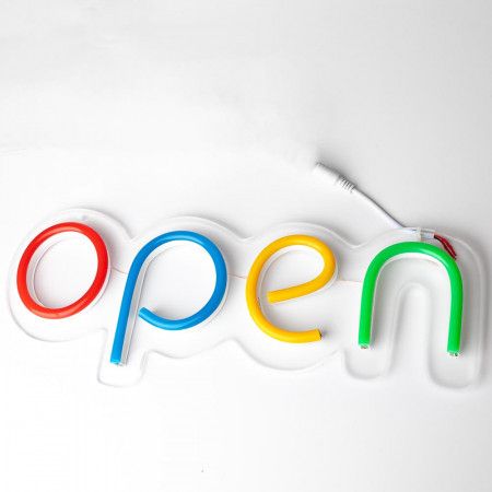 Неоновий світильник Відкрито 420х240 acr-n000007 | Зображення 1