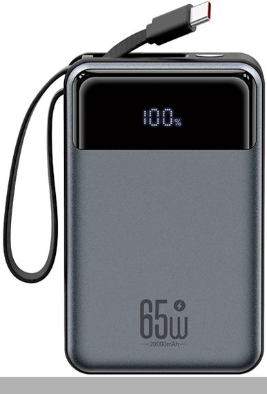 Power Bank 20000 мАг з швидкою зарядкою 65W XO PR267 (47008-XO PR267_1396)