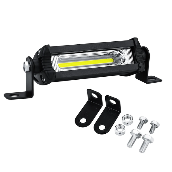 Дополнительная светодиодная LED фара, COB 9 W, 112 х 28 x 48 мм, 12-24 B