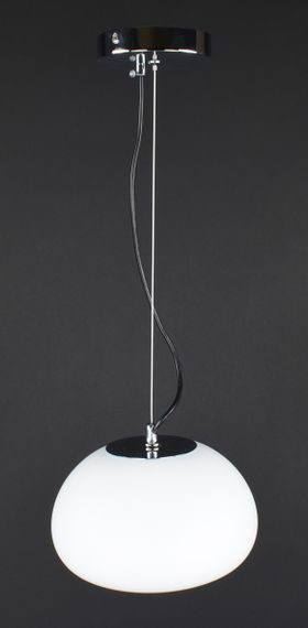 Люстра підвісна на 1 лампочку 27941 Хром 25-160х23х23 см. | Зображення 5