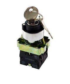 Переключатель XB2-BG45 1NO+1NC "I-0" с ключом, влево и вправо Ny95500262