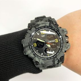 Спортивные прочные часы, Мужские часы с пластиковым ремешком мужские для плавания TS-24