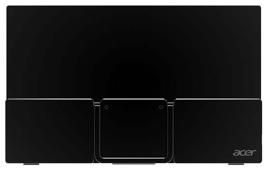 Монiтор 15.6" Acer PM161QB1bmiuux (UM.ZP1EE.101) Black | Зображення 2