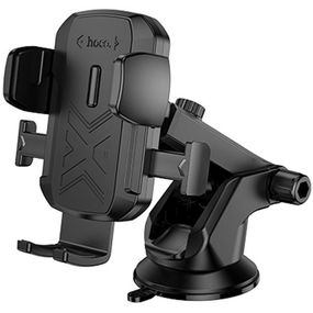 Автотримач Hoco H65 Gamble one-button (center console) Black