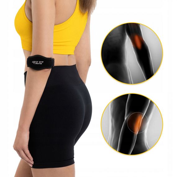 Епікондилярний фіксатор (бандаж) ліктьового суглоба 4FIZJO універсальний 1 шт 4FJ0479 (P-5907739317490) | Зображення 8