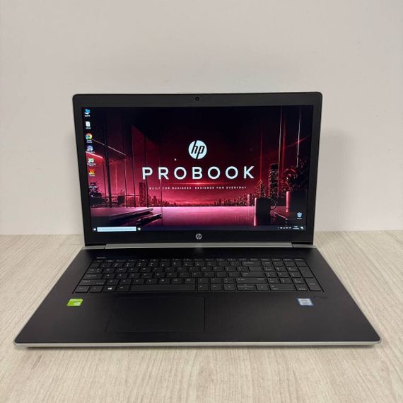 Ноутбук Б-клас HP ProBook 470 G5 / 17.3" (1920x1080) IPS / Intel Core i7-8550U (4 (8) ядра по 1.8 - 4.0 GHz) / 8 GB DDR4 / 256 GB SSD / nVidia GeForce 930MX, 2 GB DDR3, 64-bit / WebCam б/в | Зображення 1