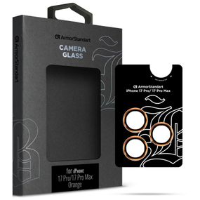 Стекло защитное Armorstandart for Camera Supreme BI Apple iPhone 17 Pro / 17 Pro Max Orange (ARM86440)