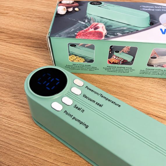 Аккумуляторный вакуумный упаковщик Vacuum Sealer | Зображення 2