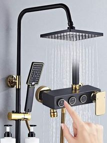 NEW Душева система Style Shower багатофункціональна з тропічним душем