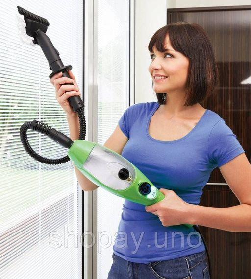Парова швабра Master Steam H2O Mop X5 Електрична швабра з парою для миття всіх видів поверхонь | Зображення 2