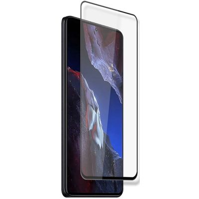 Стекло защитное BeCover Poco F5 Pro Black (709744) | Зображення 1