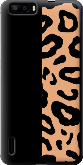 Чехол на Huawei Honor 6 Plus Пятна леопарда "4269u-179-17620"